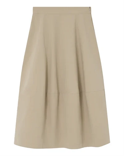 Day Birger et Mikkelsen - Pipa Cottaline Nederdel - Taupe